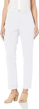 Gloria Vanderbilt Womens Amanda Classic High Rise Tapered Jeans, 18W