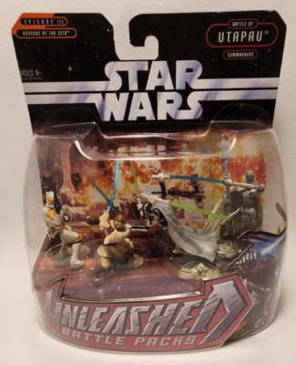 Star Wars Unleashed Battle Packs Battle of Utapau Commanders Revenge of the Sith