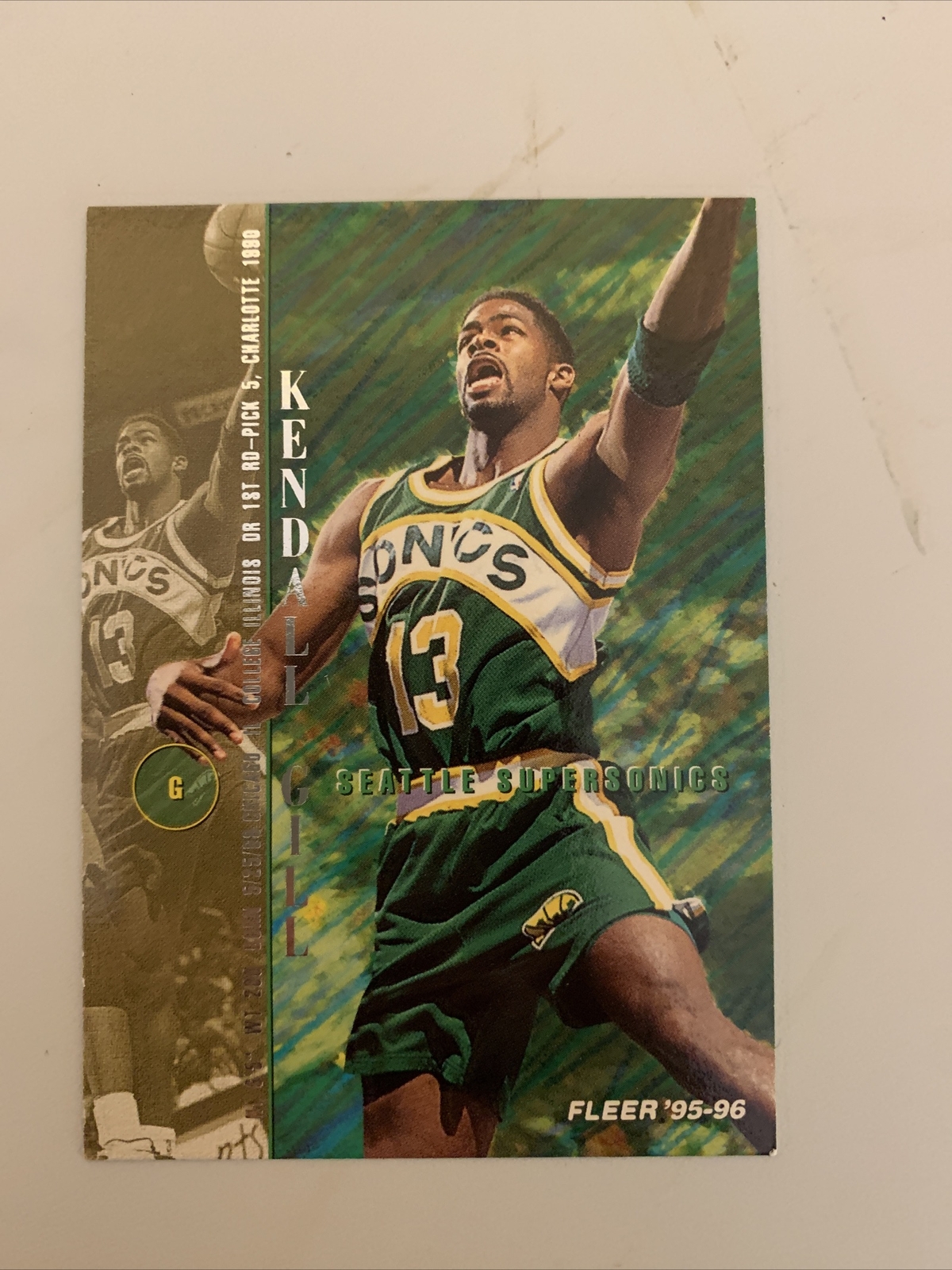 1995-96 Fleer Kendall Gill #176