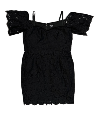 City Chic Women's Plus Lace Whisper Dress - Black - Size 20W