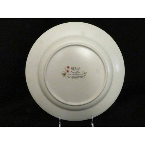 Set 3 Piatti Mikasa Intaglio FIERA DELLE FRAGOLE #CAC55 11", Malesia - Foto 5 di 7