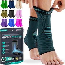 Foot  Ankle Brace Socks for Sprained Ankle Compression Sleeve - Foot Support...