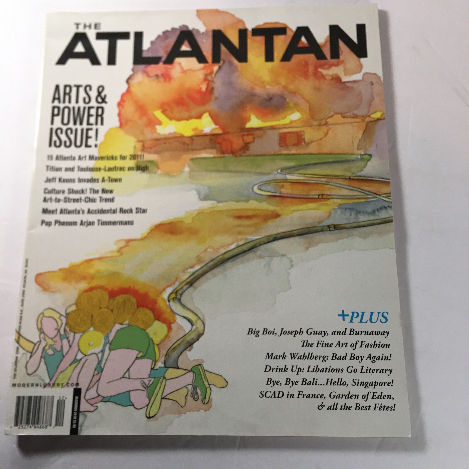 Atlantan Magazine. December 2011 Issue