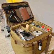 Large Camping Storage Bag Picnic Basket Gas S...