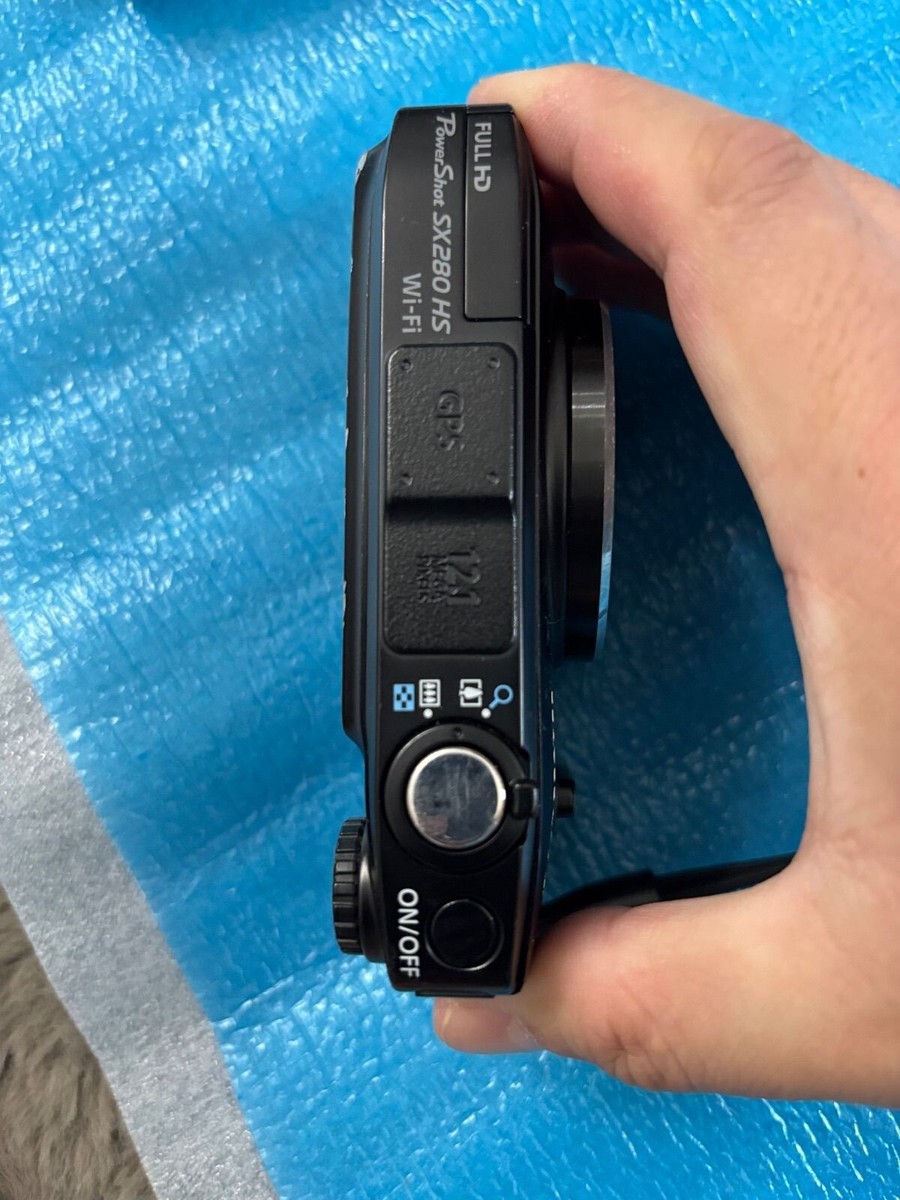 Canon PowerShot SX280 HS ブラック Canon PowerShot SX280 HS 12.1MP Digital Camera - Black for sale