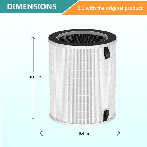 2 PACK Filter Replacement FOR Afloia Max/Mage/Mage Pro Air Purifier H13 HEPA - Picture 5 of 8