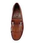 100% AUTHENTIC NEW MEN TODS FRINGE LEATHER MOCCASIN DRIVERS UK 9.5/US 10.5 D — photo 3
