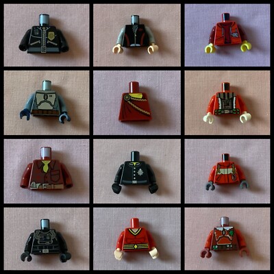 LEGO Spare Parts 973 MINIFIG DECORATED TORSO Choose Item UK