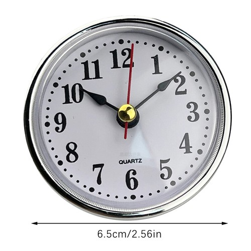 Classic Clock Craft Quartz Movement Dia.65mm Round Clocks Insert Wall DecE2 - Picture 3 of 15