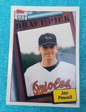 Topps 1994 (1993 Draft Pick) Baseball Card Jay Powell 745 - Baltimore Orioles 
