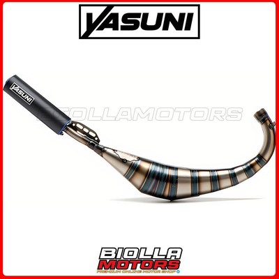 TUB809TA MARMITTA YASUNI R3 BLU VENT BAJA RR 50CC NON OMOLOGATA