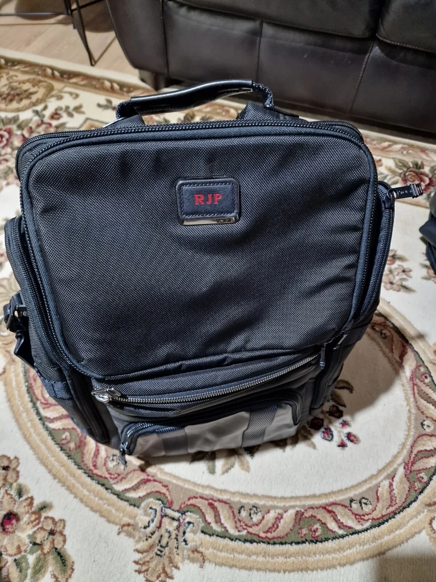 TUMI – Alpha Bravo Tyndall Utility Laptop Backpack BLACK ~ RJP  INITIALIZED | eBay