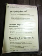 ABC Schutzüberwurf - aus schweizer Militär Bestand - Armee Ausrüstung 1960er