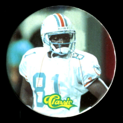 1993 Classic NFL Football Pogs TONX #83 O.J. MCDUFFIE MIAMI DOLPHINS ROOKIE