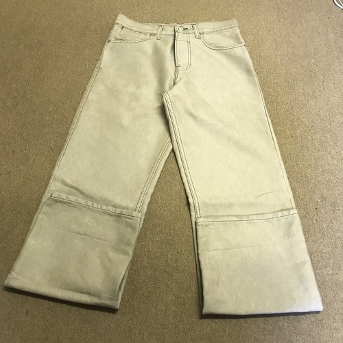 Vintage Levis Lot 53 Heritage Fit Tan Denim Jeans Men’s 32x34 USA y2k Selvedge - Picture 2 of 12