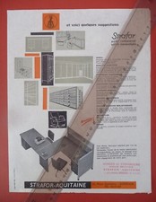 Publicité 1959 STRAFOR