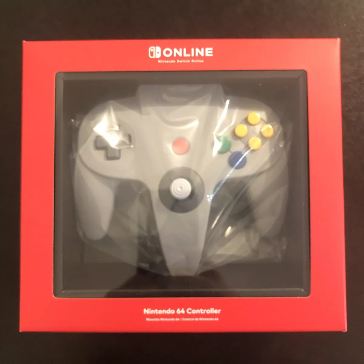 Nintendo N64 Wireless Controller for Switch Online Games IN HAND BRAND NEW!  45496883140