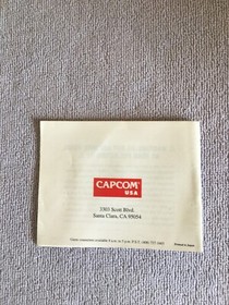 Mega Man 3 Nintendo NES Authentic Cart and Instruction Manual - Tested/Authentic