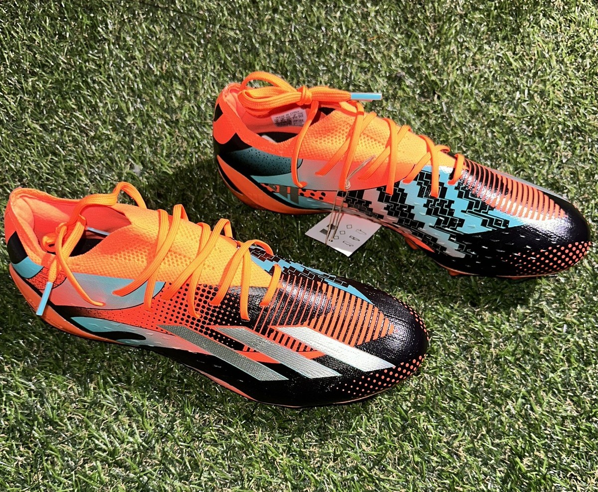 New Adidas X SPEEDPORTAL MESSI .1 FG GZ5148 Orange Silver Metallic Mens SIZE 9.5 New Adidas X SPEEDPORTAL MESSI .1 FG GZ5148 Orange Silver  main image 3