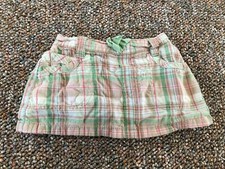 OshKosh Checkered Girls Skirt 6M