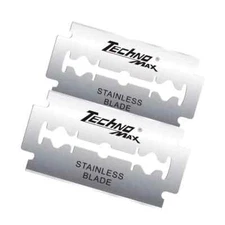 Super Stainless Double Edge Safety Razor Blades Shave Barber 100 pcs Aus stock