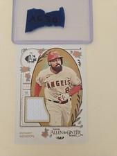 2024 Topps Allen & Ginter Anthony Rendon #AGR-ARE Jersey Relic Angels - A630