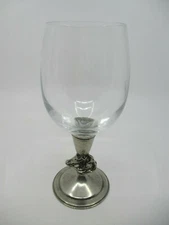 ARTE ITALICA CAVALLO WATER GOBLET / WINE GLASS - 7 1/4" x 2 5/8"   0411G