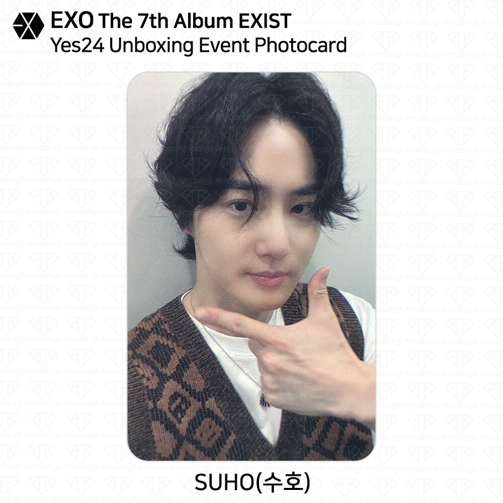 EXO The 7th Album EXIST Yes24 Unboxing Event Photocard