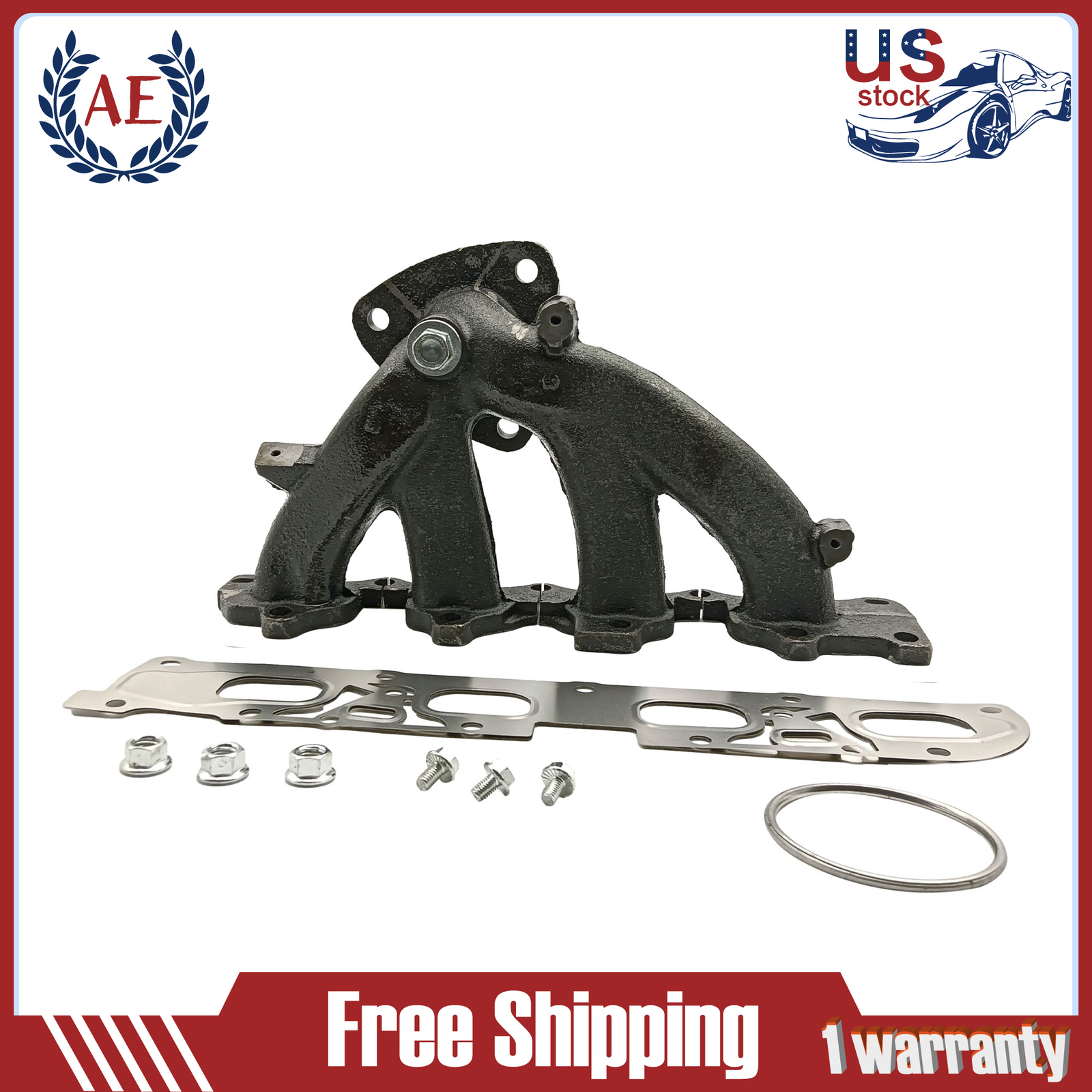 Exhaust Manifold w/ Gasket Kit for 132014 Chevrolet Equinox GMC