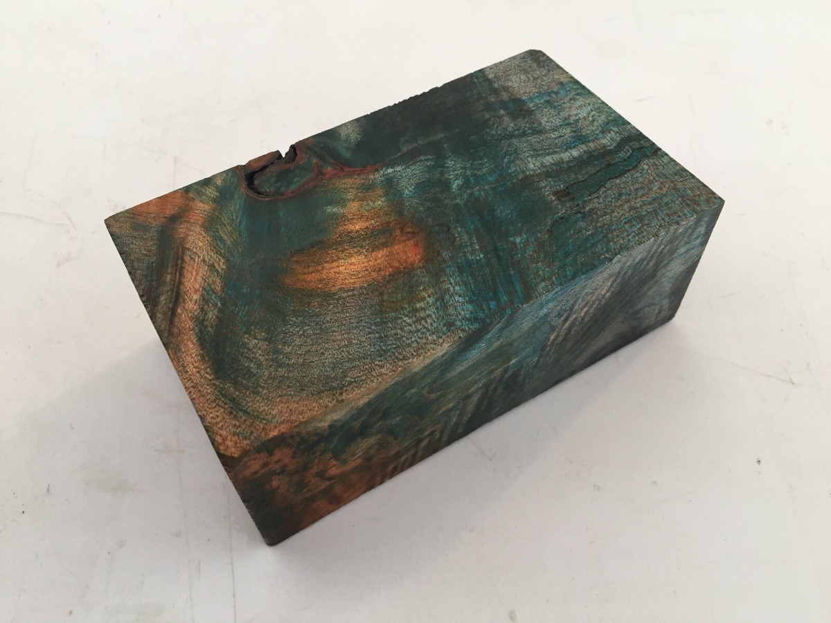 Box Elder Burl Stabilized Blank - 1.7 x 2.7 x 4.6" box mod game call - "  #375 | eBay