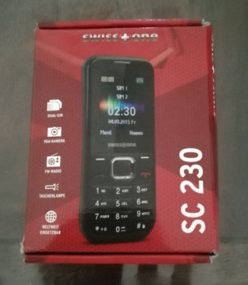 handy Swisstone SC230,Dual Sim,Radio