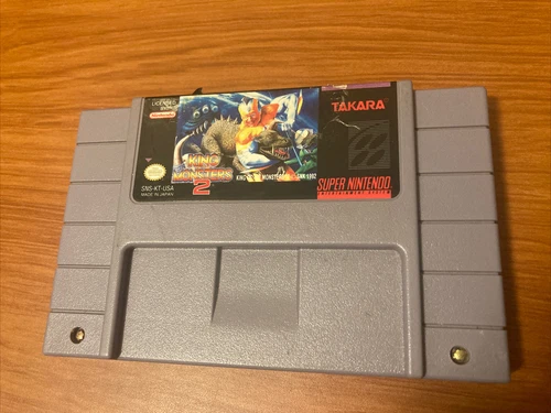 King of the Monsters 2 (Super Nintendo, 1994) SNES Cart Only Tested Authentic
