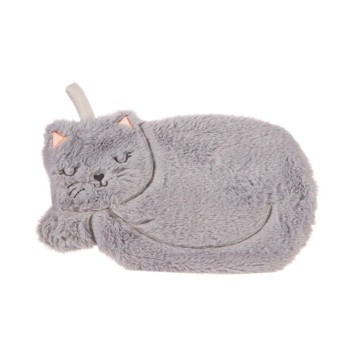Sass & Belle Cat Hot Water Bottle Grey - Image 4