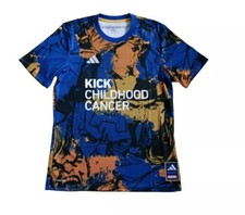 Adidas MLS Soccer Jersey x Marvel Kick Childhood Cancer HT3238 Mens M Multi $70