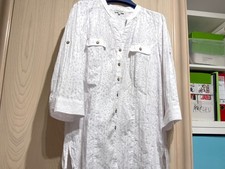 Weiße Bluse Gina Laura