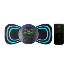 Portable EMS Neck  Body Massager with 8 Modes  19 Intensity Levels