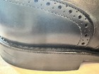 Allen Edmonds Stuttgart Black Leather Brogue Derby Lace-Up Dress Shoes 9.5D — photo 5
