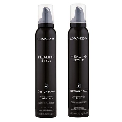 2 PACK Lanza Healing Style Design Foam 7.1oz / 200ml