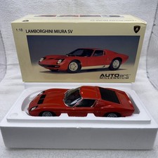 AUTOart 1/18 Lamborghini Miura SV Red 74543