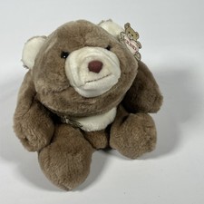 Vintage Gund Snuffles Plush Bear Toy 2156 Tan White 10" Tall With Tag