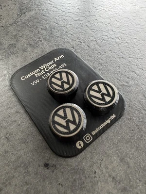 Custom Volkswagen Wiper Arm Caps - 133-955-435 - Golf,Caddy,Scirocco,Beetle,T2 - Image 1 of 4