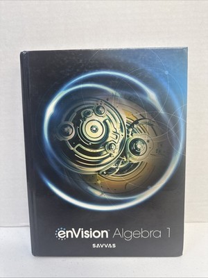enVision Algebra 1 Hardcover Textbook Student Edition Pearson