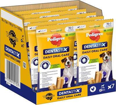 Pedigree Dentastix Hundesnack Für Kleine Hunde (5-10Kg), Zahnpflege-Snack Mit Hu
