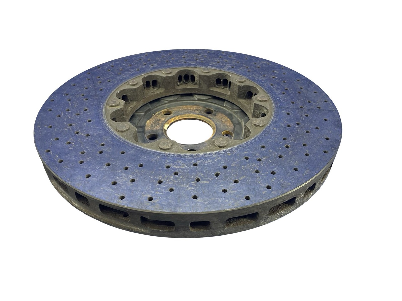 2018-2023 MCLAREN 720S RWD 4.0L FRONT RIGHT CERAMIC BRAKE ROTOR 36.03MM 6490G