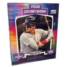 Pulse 2025 Drift Baseball (MLB) -HOBBY BOX [4 Autographs Per Box] Factory Sealed