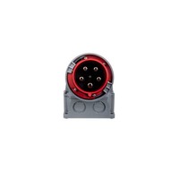 125A 5P 400V EmpfäNgerstecker Rot IP67 Power Twist 545-6