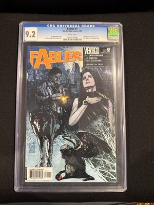 Fables #1 Alex Maleev Cover (DC Comics July 2002) CGC Graded 9.2