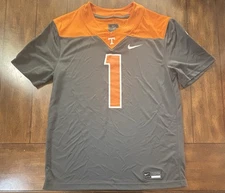University of Tennessee Football Nike Football Jersey #1 Size Adult Medium NWT