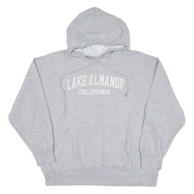MV SPORT California Sweat À Capuche Gris Pour Hommes USA XL - Photo 1/4