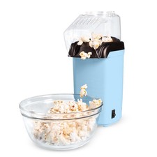 Tasty Hot Air Popcorn Popper, Built-In Measuring Cup And Butter Warmer